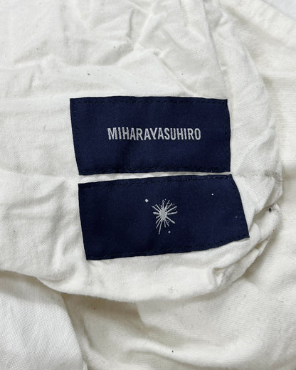 MIHARA YASUHIRO Asymmetrical Flap Shorts (2000s) Size S
