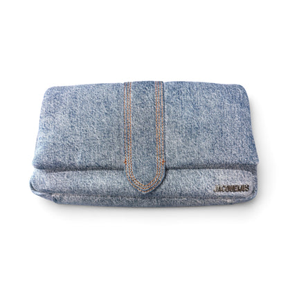 JACQUEMUS Le Bambimou Denim Padded Bag