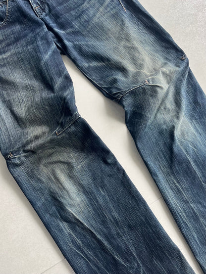 Marithe + Francois Girbaud Blue Gimmick Denim Jeans Size 40