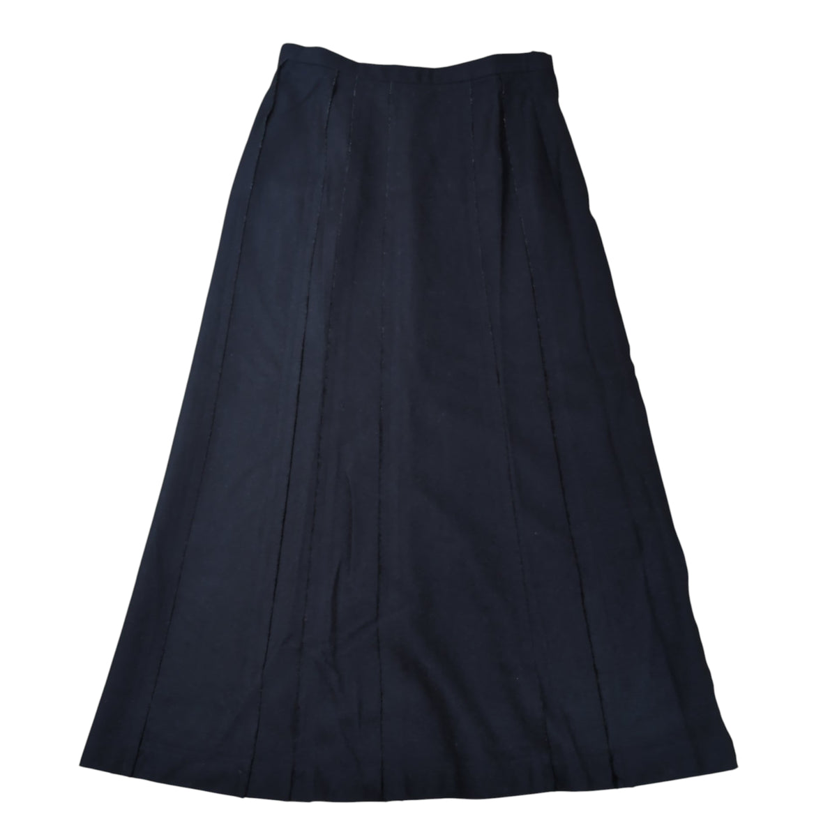 tricot COMME des GARCONS 01AW Pleated Wool Skirt Size M