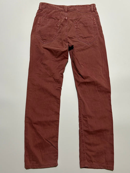 MARTIN MARGIELA AW05 Faded Pink Garment Dye Trousers Size 44