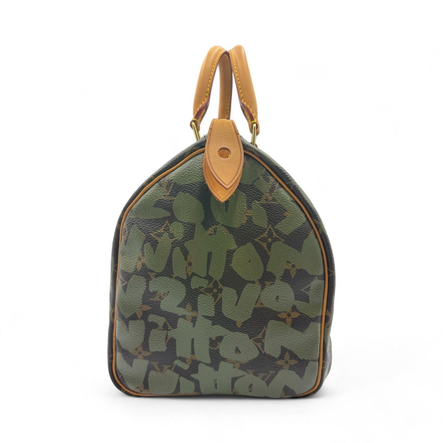 Louis Vuitton Monogram Graffiti Speedy 30 Mini Boston Bag