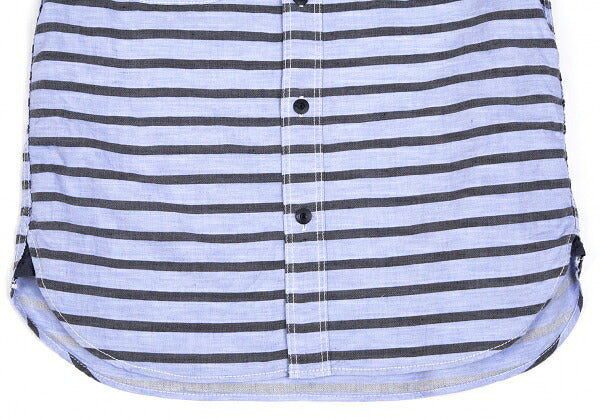 COMME des GARCONS HOMME Cotton Linen Shirt Blue Size S