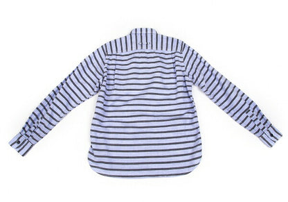 COMME des GARCONS HOMME Cotton Linen Shirt Blue Size S