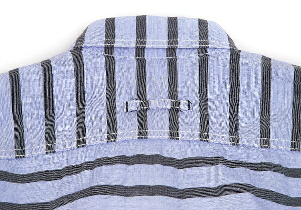 COMME des GARCONS HOMME Cotton Linen Shirt Blue Size S