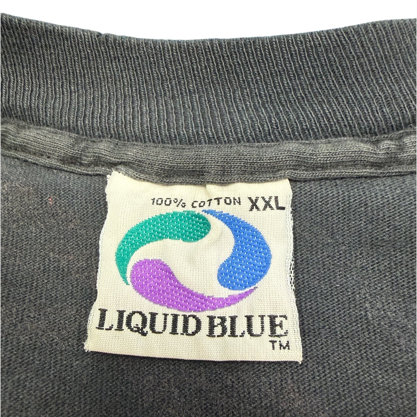 LIQUID BLUE Vintage All-Over Print Dragon & Knight Size XXL