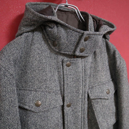 Paul Smith Herringbone Tweed Mods Coat Size M