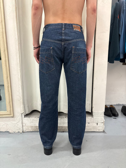 W&LT Pants Blue