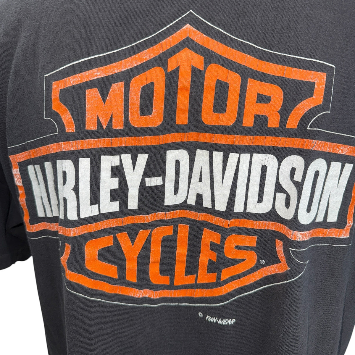 HARLEY-DAVIDSON 90s Vintage Taz Devil Double Sided Size L