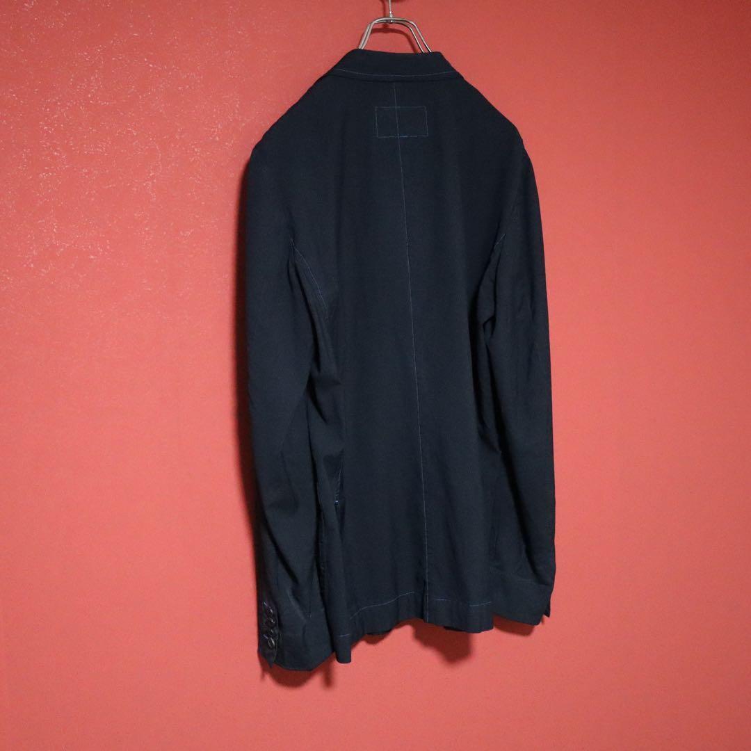 Comme des Garcons HOMME DEUX 13SS Blue Stitch Jacket Size XS