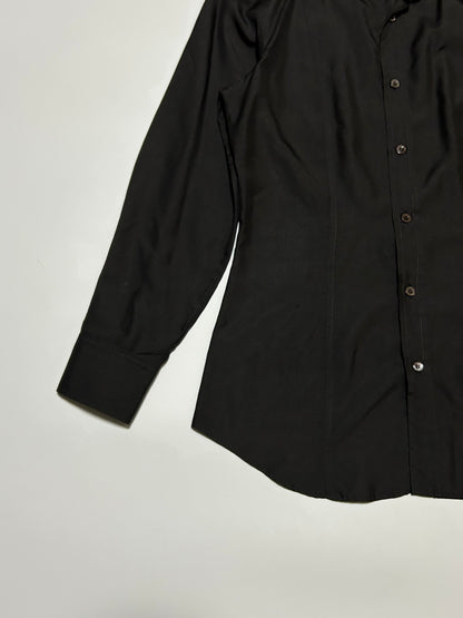 GUCCI Tom Ford AW96 Silk Shirt Black Size M