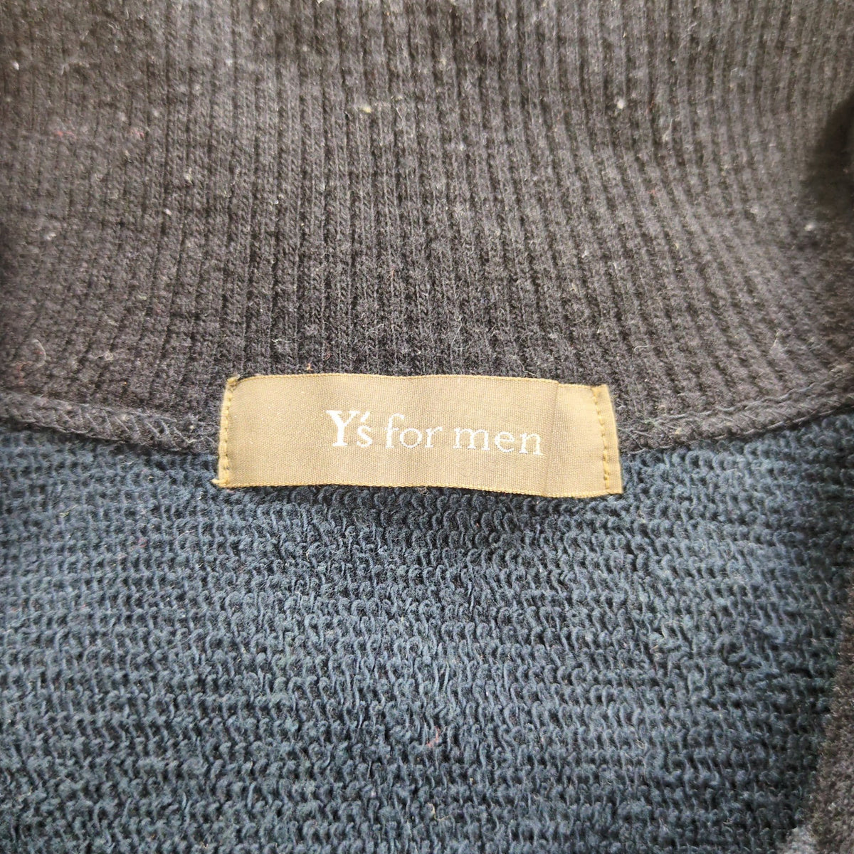 Y's for Men Double Zip Drivers Knit Jacket