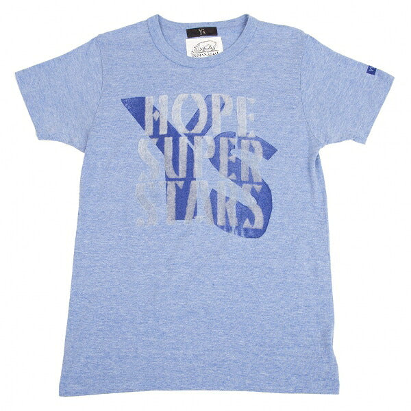 be anxious x Y's Flocked T-Shirt Blue Size 2