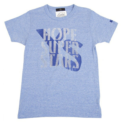 be anxious x Y's Flocked T-Shirt Blue Size 2