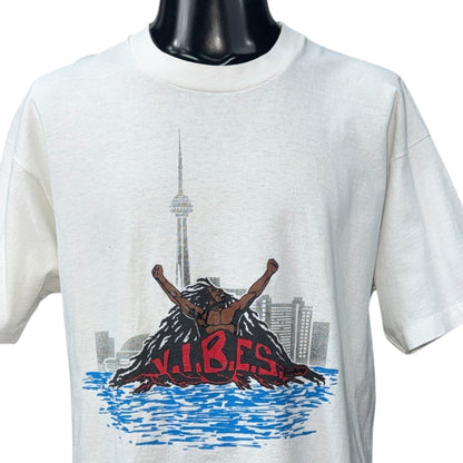 REGGAE RAP FEST '92 90s V.I.B.E.S '92 T-Shirt Size XL