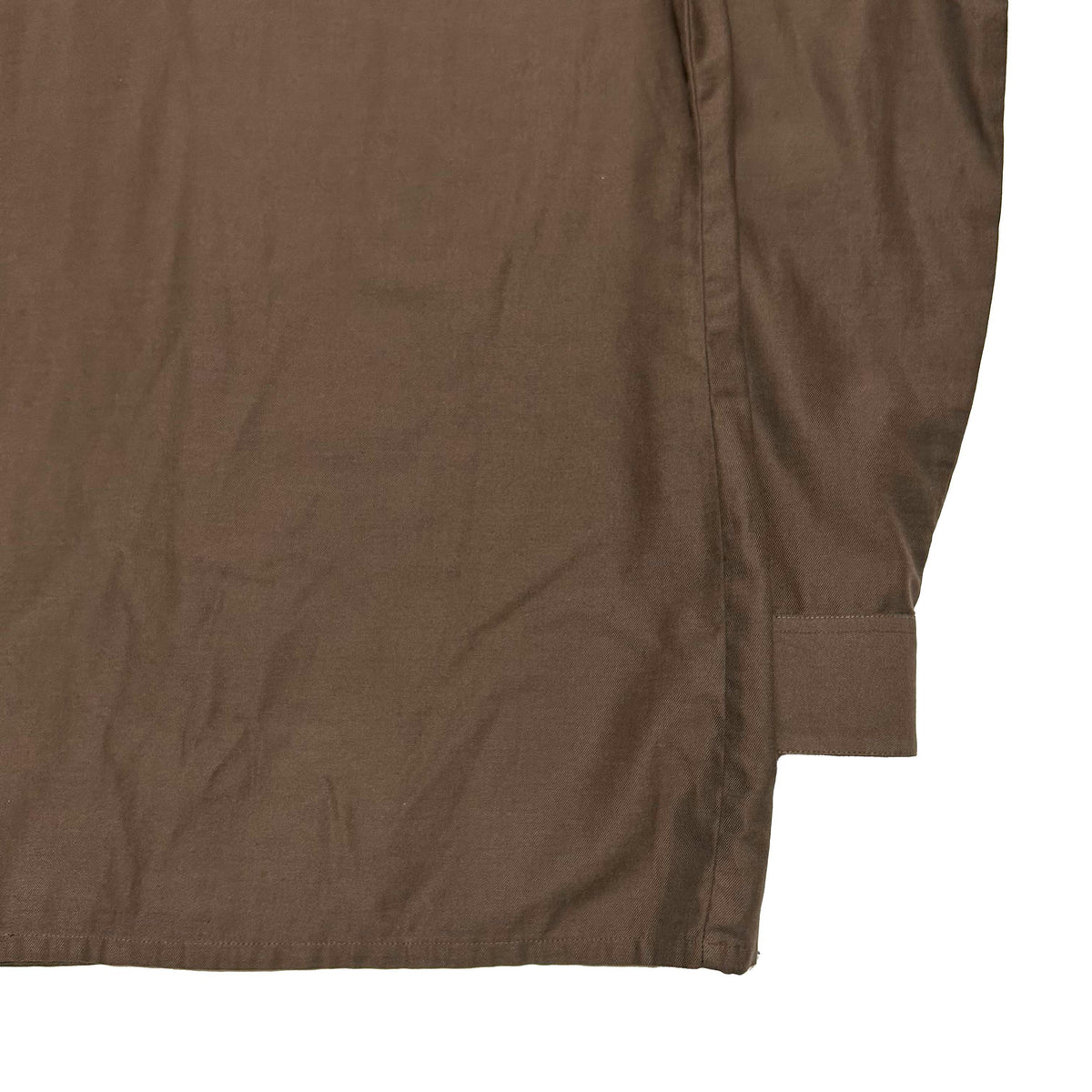 PIERRE CARDIN 60s Long Sleeve Shirt Brown