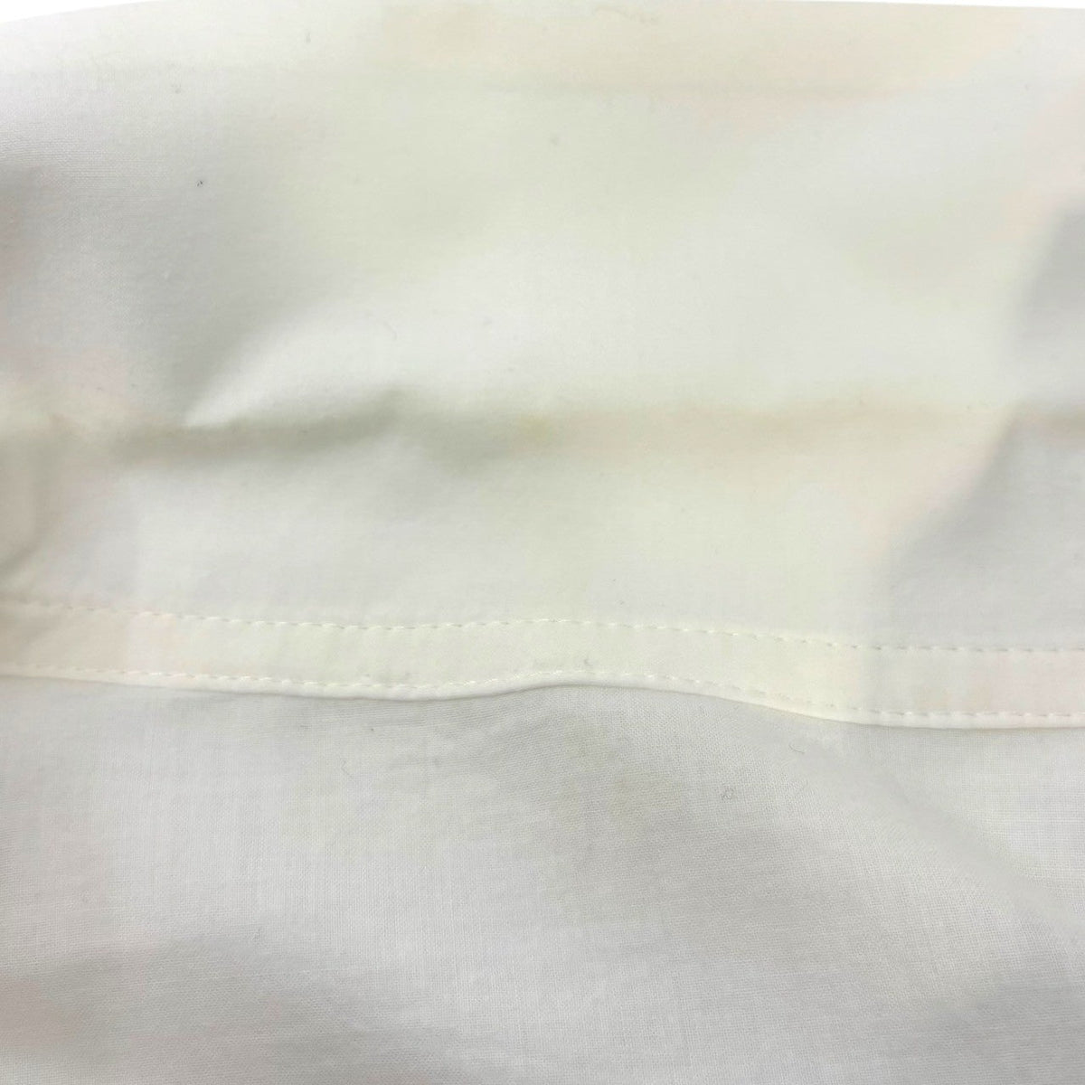 Y's Oversized Open Collar Shirt Dress White Size 1