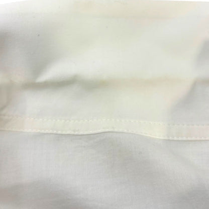 Y's Oversized Open Collar Shirt Dress White Size 1