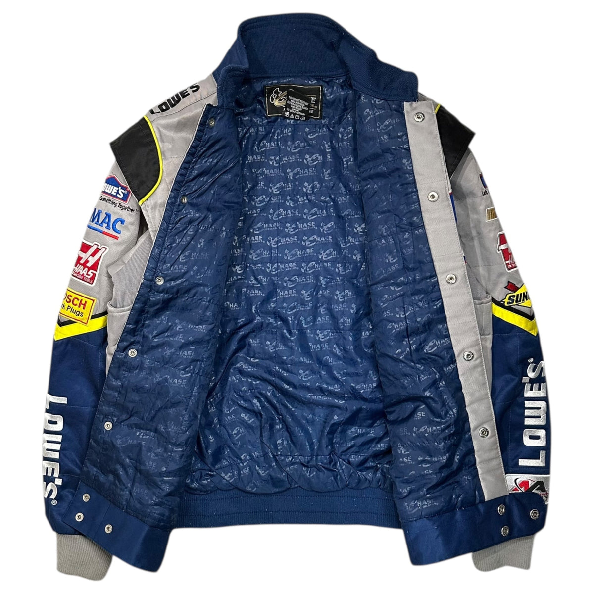 VINTAGE 90s CHASE Patch Racing Jacket Size M