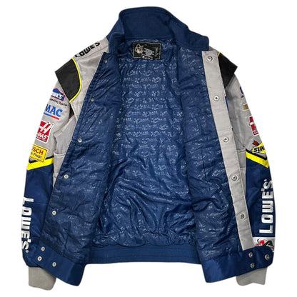 VINTAGE 90s CHASE Patch Racing Jacket Size M