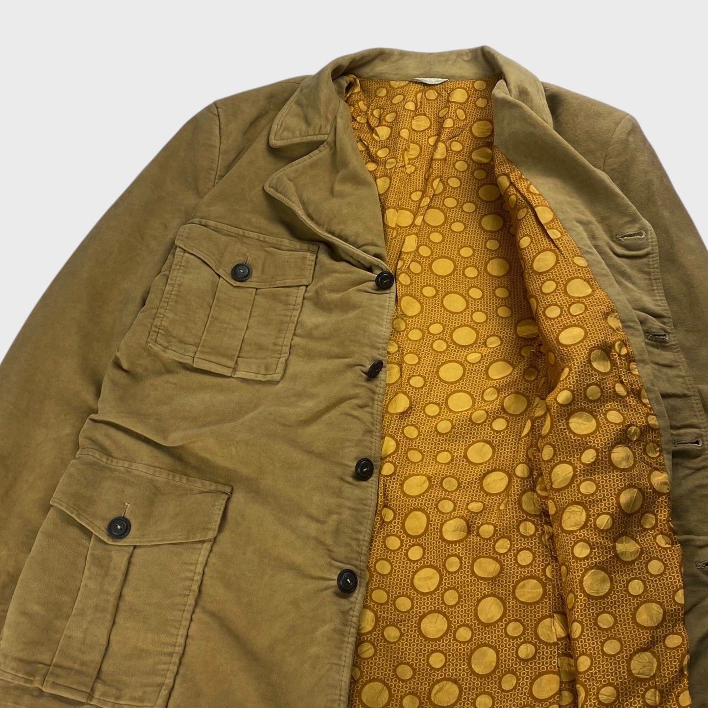 Dutch Suede Tailored Jacket Size S