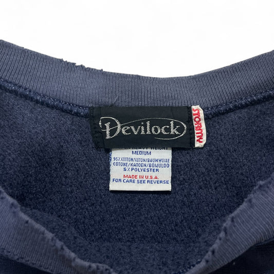 Vintage 90s DEVILOCK STORMY Misfits Logo Sweatshirt Size M