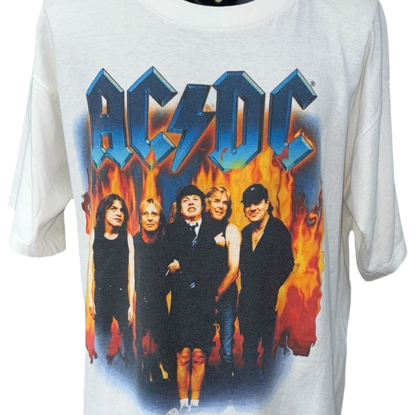 AC/DC 01 STIFF UPPER LIP WORLD TOUR T-Shirt Size L