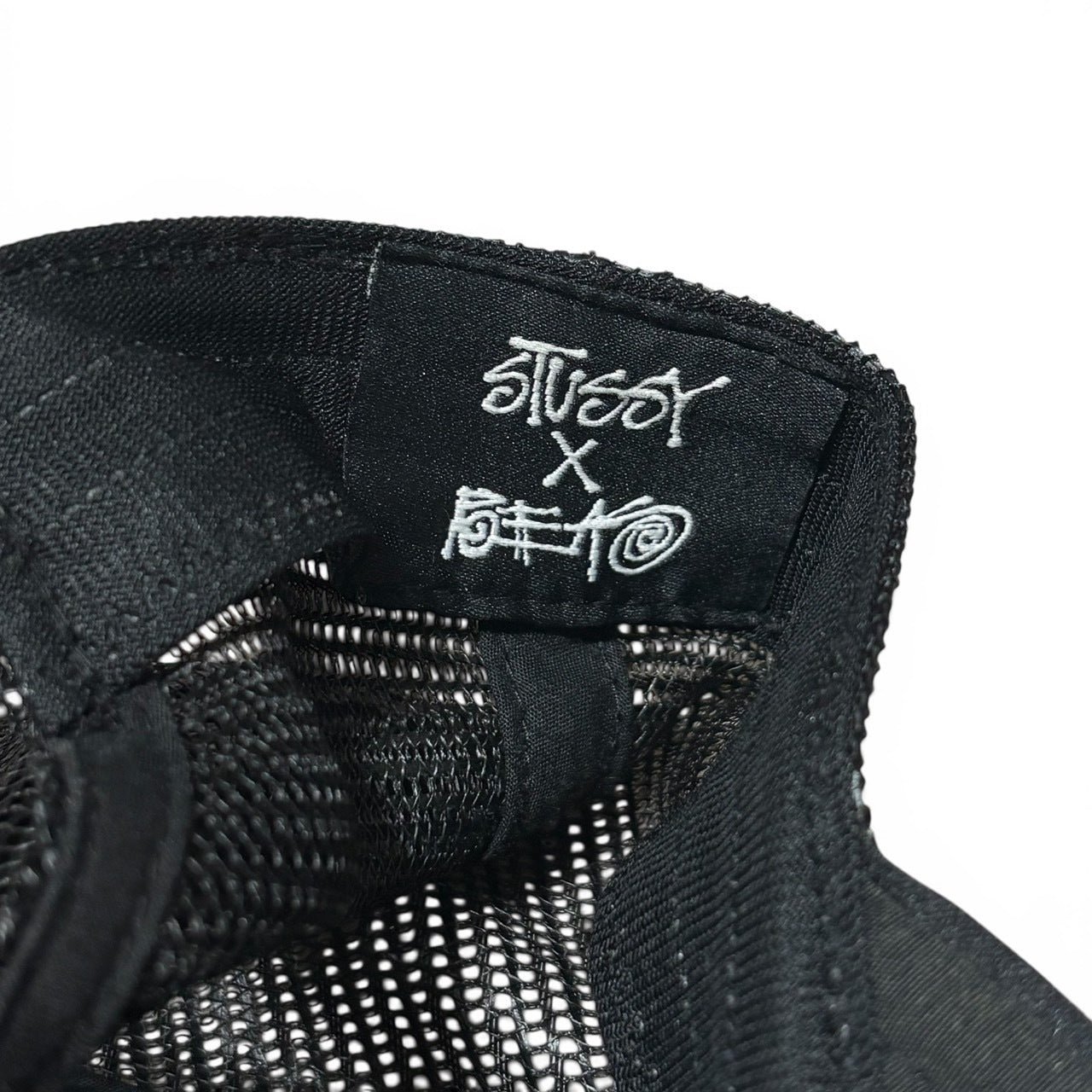 Vintage Stussy Trucker Cap Black Size ONE SIZE
