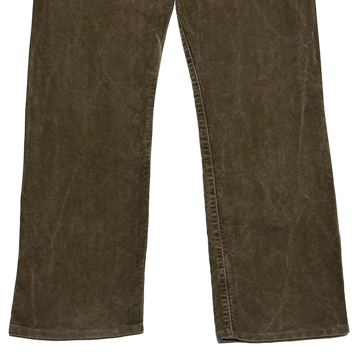 ARMANI JEANS 2000s Herringbone Denim Brown Size 31