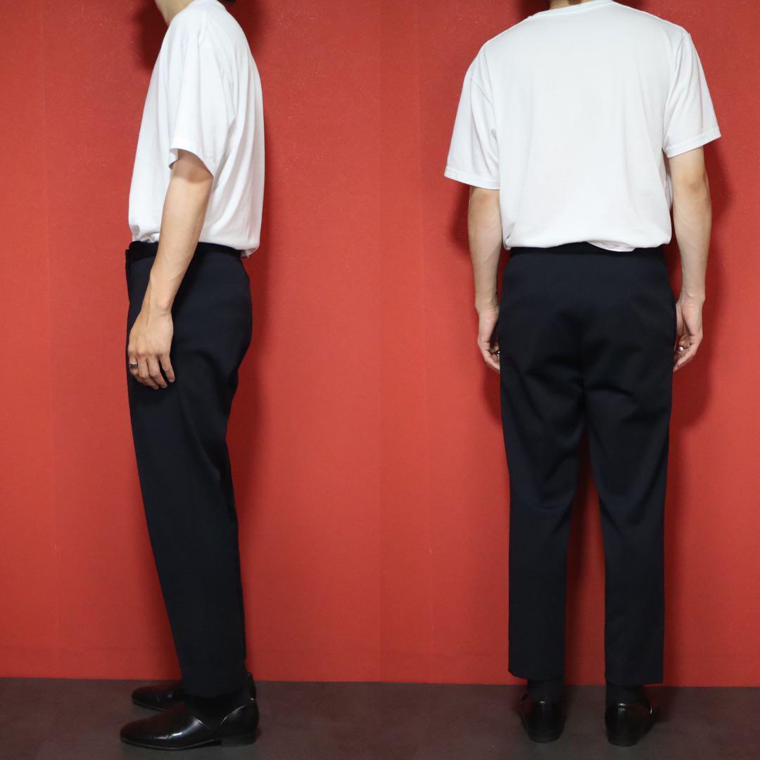Jil Sander Black Slim Fit Stretch Pants Made in Size 38