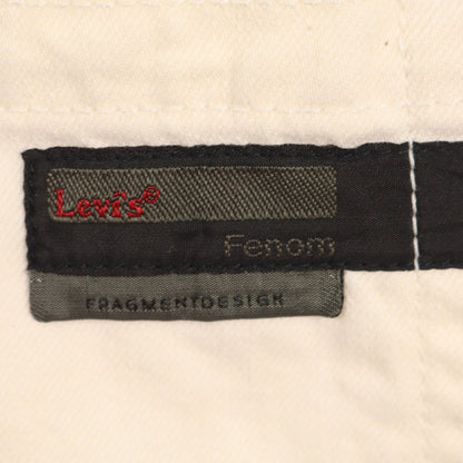 Levi's Fenom 2006 White Cotton Pants Size 34