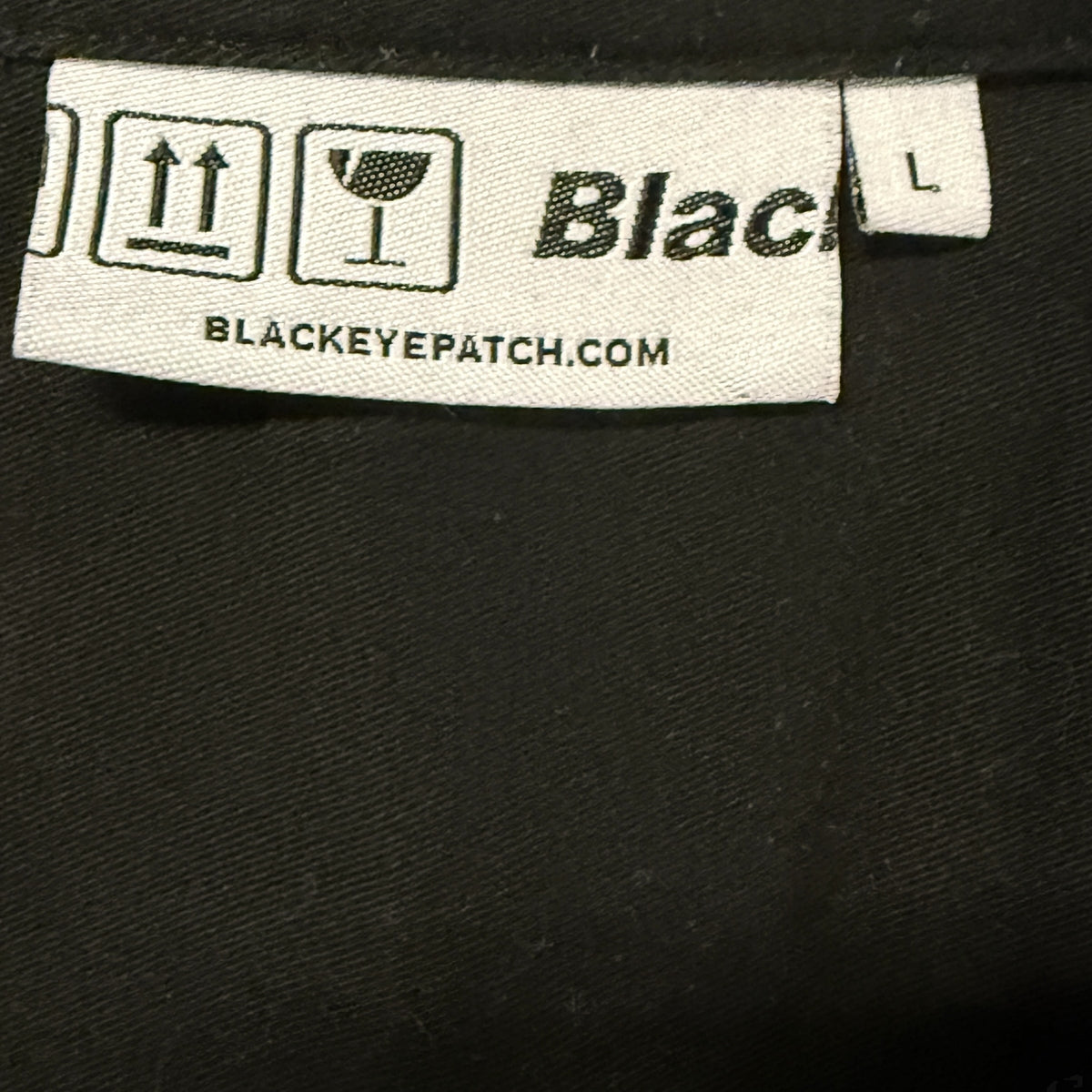 BlackEyePatch WE OUR CUSTOMERS Shirt Black Size L