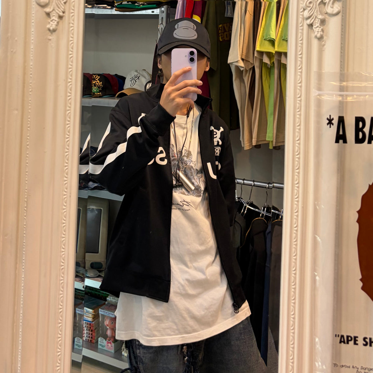 Stussy Track Jacket Size MEDIUM