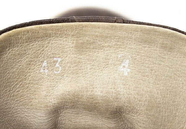 Y's for men Distressed Leather Sneakers Brown Size 28cm