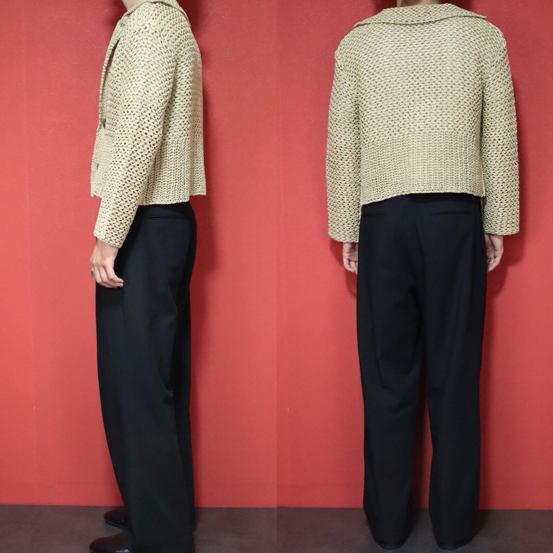 Issey Miyake 95SS Low Gauge Gima Cotton Jacket Size M