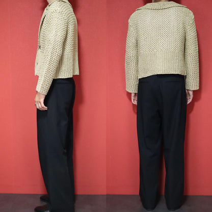Issey Miyake 95SS Low Gauge Gima Cotton Jacket Size M