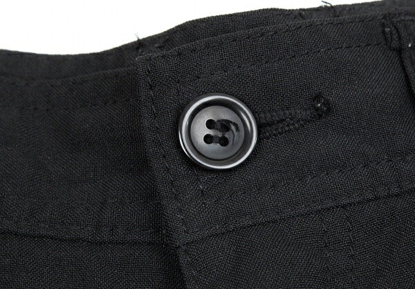 BLACK COMME des GARCONS Garment Dyed Pants Black Size S