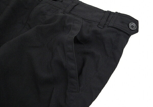 BLACK COMME des GARCONS Garment Dyed Pants Black Size S