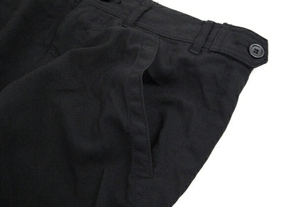 BLACK COMME des GARCONS Garment Dyed Pants Black Size S