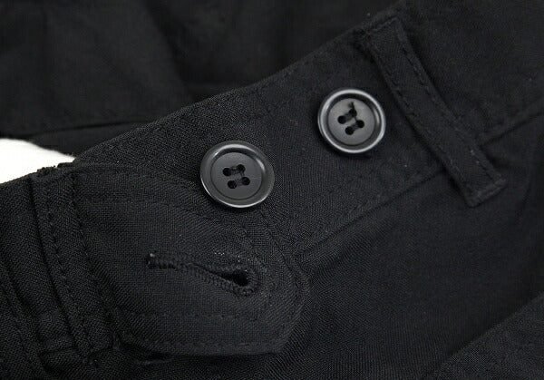 BLACK COMME des GARCONS Garment Dyed Pants Black Size S