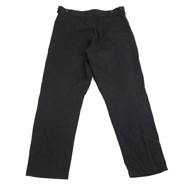 BLACK COMME des GARCONS Garment Dyed Pants Black Size S
