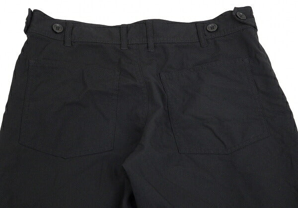 BLACK COMME des GARCONS Garment Dyed Pants Black Size S