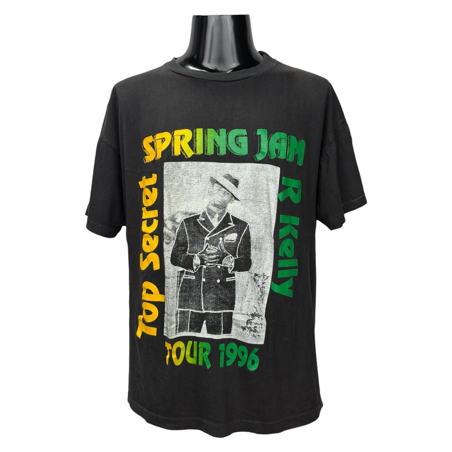 R. KELLY 90s Spring Jam Tour 1996 Graphic T-Shirt Size XL
