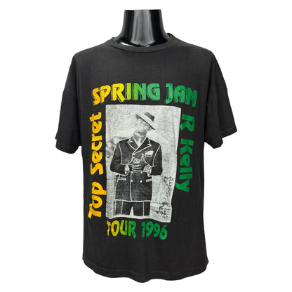 R. KELLY 90s Spring Jam Tour 1996 Graphic T-Shirt Size XL
