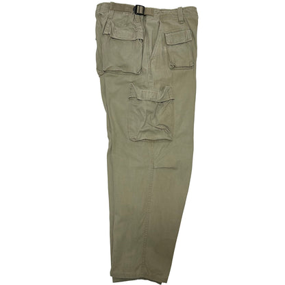 GAP 2000s Multi Pocket Cargo Trousers Ivory Size S