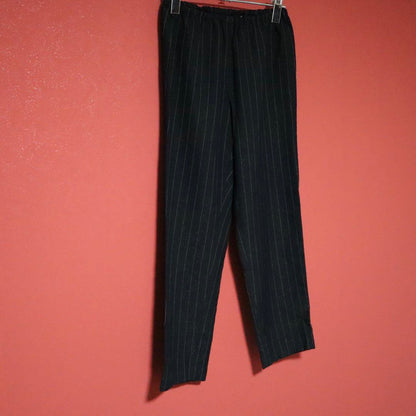 Comme des Garcons 99AW Black & Gold Lame Striped Size M