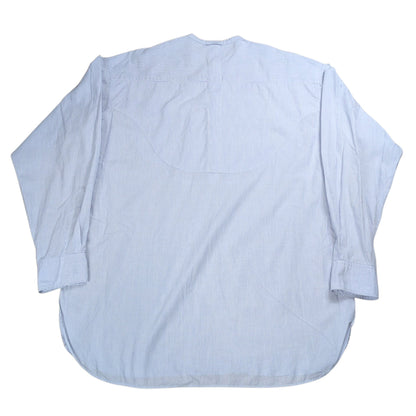 COMME des GARCONS HOMME 80s Pinstripe No Collar Shirt