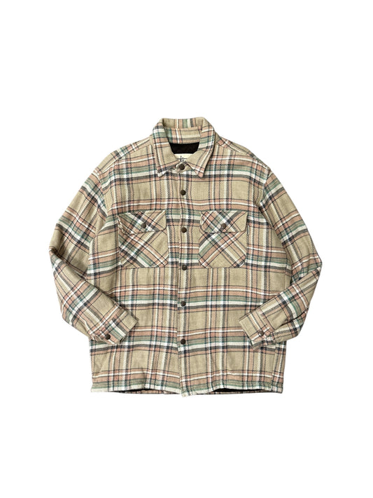 Stussy 90's flannel quilting shirt Size M