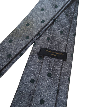 COMME des GARCONS HOMME Keichi Tanaka Polka Dot Tie Gray