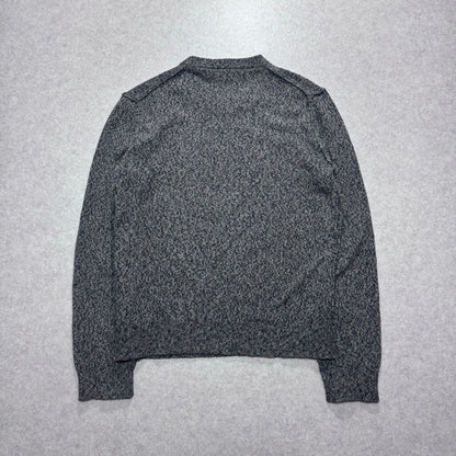 Dolce & Gabbana Gray Wool Knit Shirt Size M